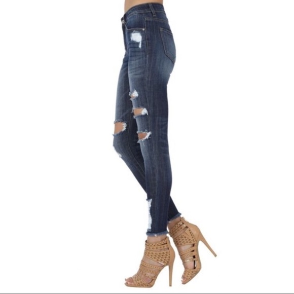 Mid Rise Ankle Skinny Jean - Picture 4 of 4